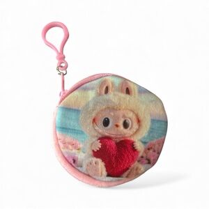 Labubu Pink Kids Coin‎ Pouch